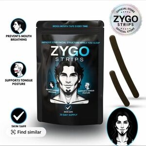 ZYGO STRIPS – Face Tape for Natural Nose Breathing & Facial Posture Training |